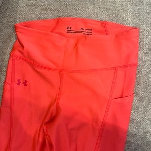 Under armor leggings orange